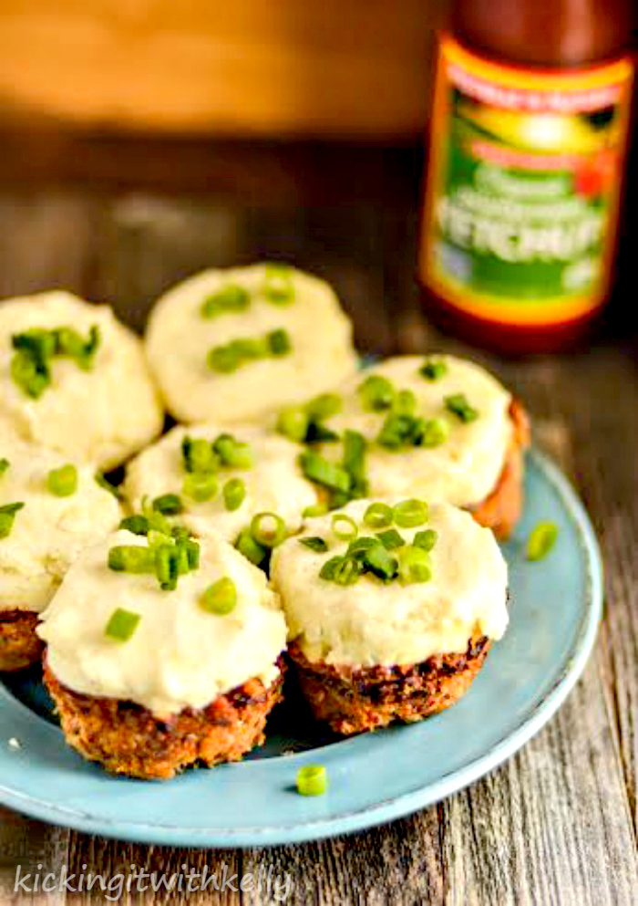 Kid Friendly Skinny Meatloaf Muffins With Mashed Potatoes 1