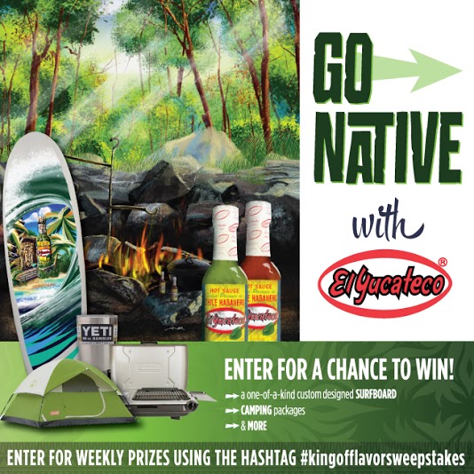 Go Native with El Yucateco® and Win!!