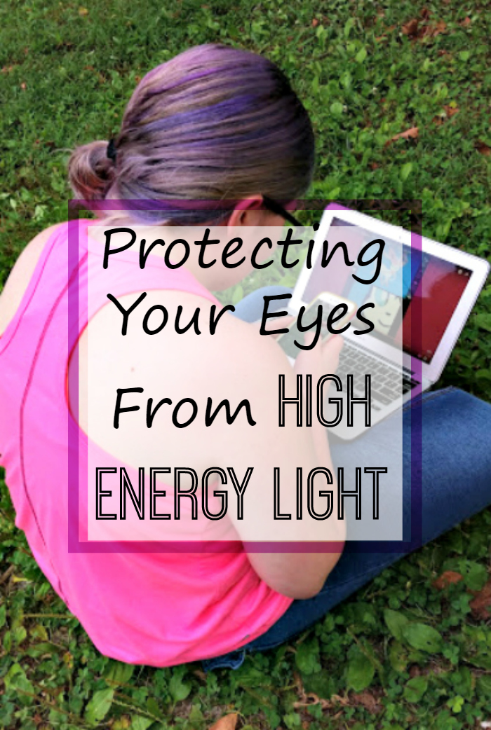 Did you know your electronic device could be harmful? Instead of giving them up, try Protecting Your Eyes From High Energy Light instead #ad #ProtectYourEyes #IC