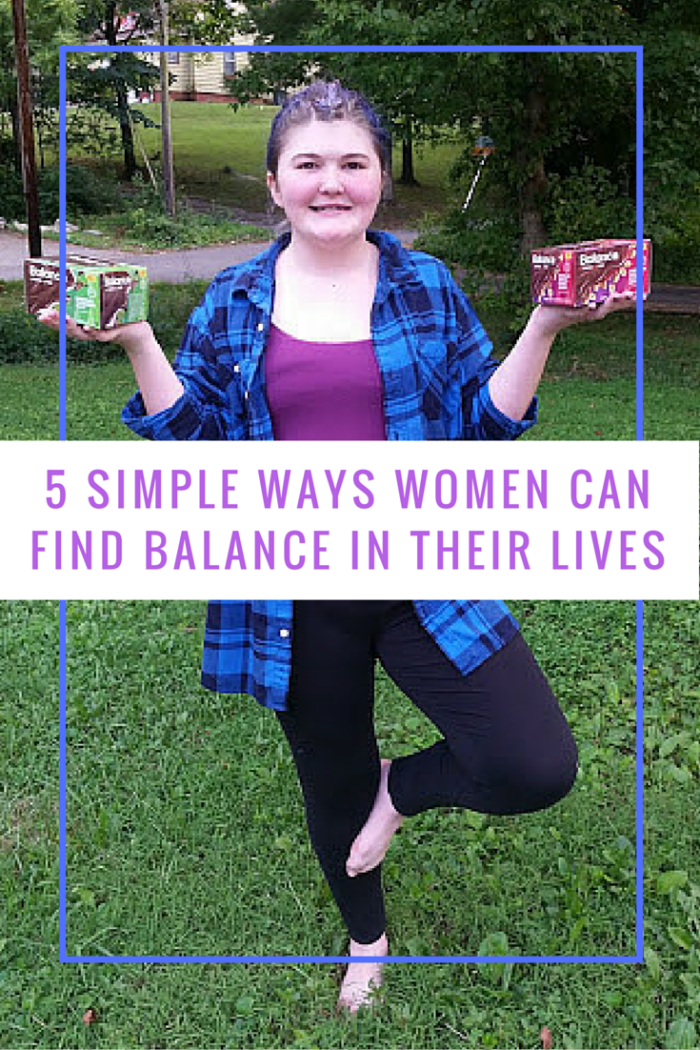 Feeling stressed and over extended? Try these 5 Simple Ways Women Can Find Balance In Their Lives #ad #CraveFreely