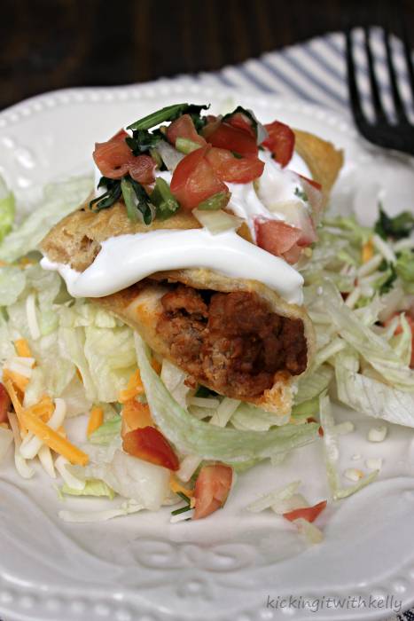 Manwich Sloppy Joe Taco Ring Recipe taco slice close