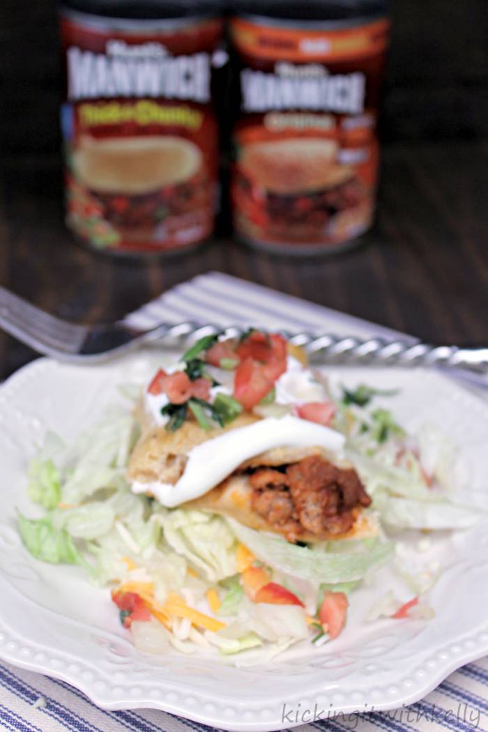 Manwich Sloppy Joe Taco Ring Recipe taco slice