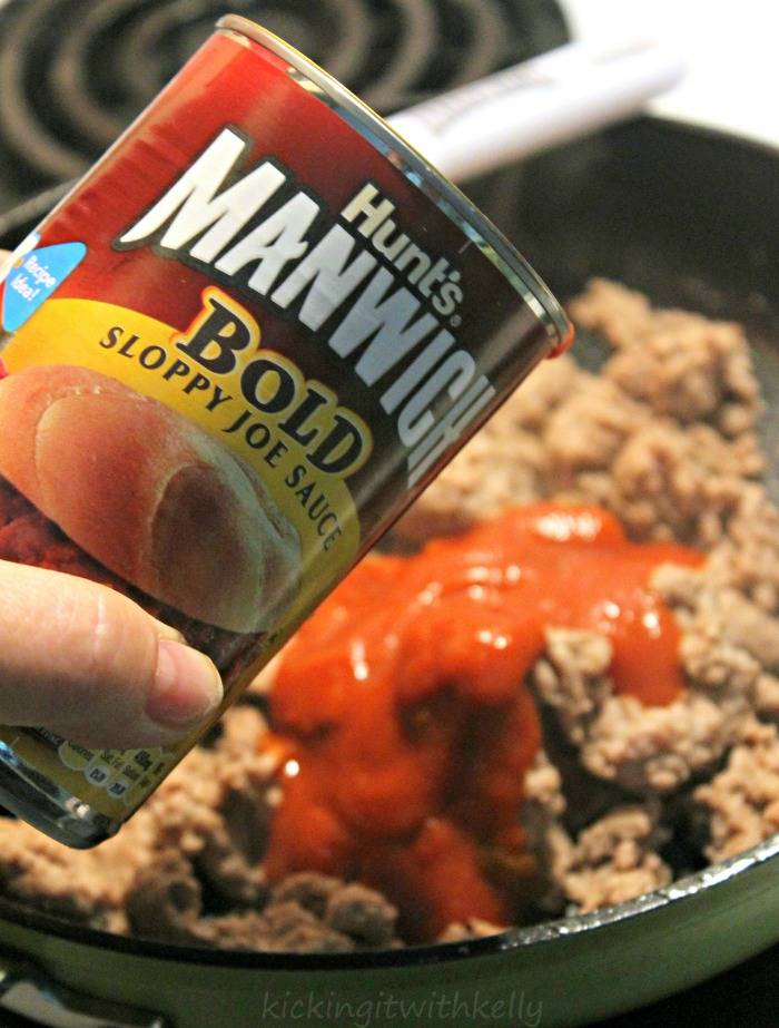 Manwich Sloppy Joe Taco Ring Recipe sauce