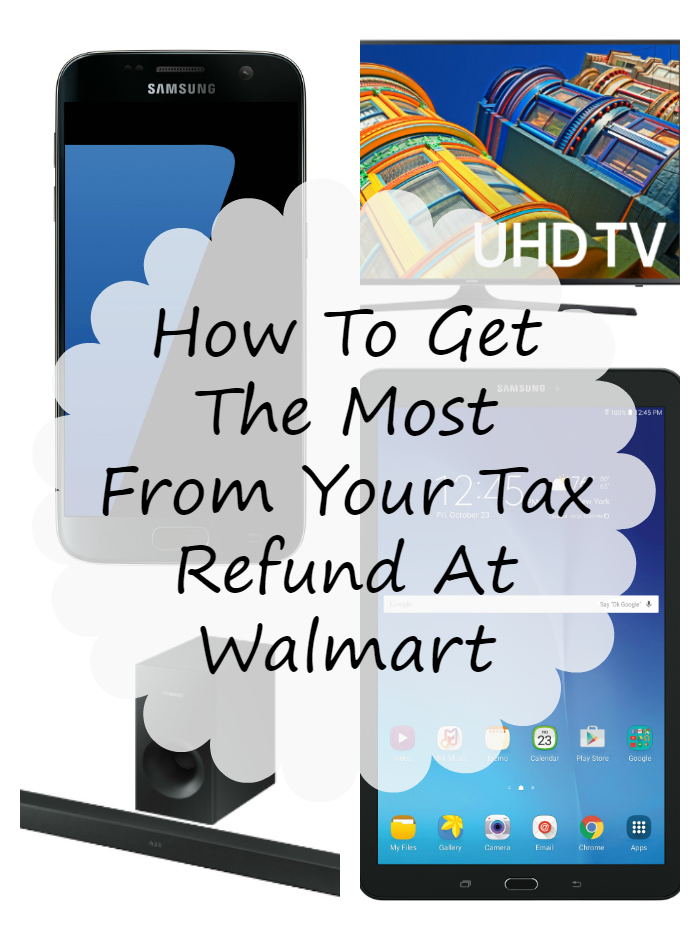 we treasure our tax refund. Each year, we make a list of our needs and wants. We pay bills first and set aside funds to get something we want. This year, we have electronics on our want list. See how to get the most from your tax refund at Walmart #ad #IC #SamsungAtWalmart