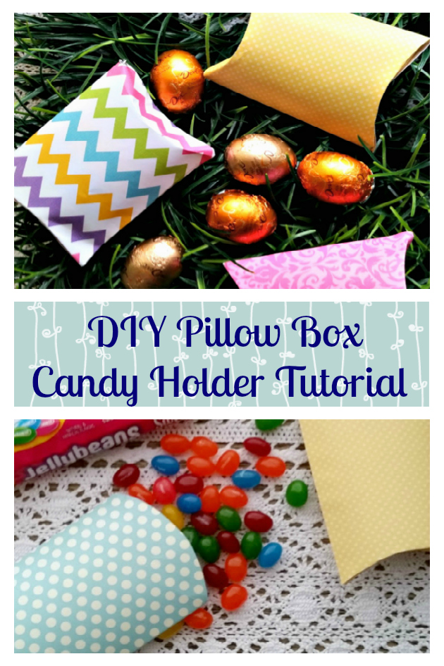 Ditch those plastic Easter eggs and make these easy  DIY Pillow Box Candy Holders for a fraction of the cost. Fill them with your kids favorite #EasterSweets from #Target #ad